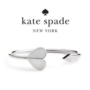 kate spade ♠️ heritage spade heart flex cuff NWT